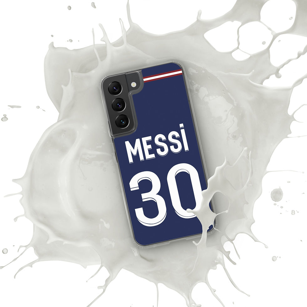 Miniature : Leo Messi PSG Clear Case for Samsung®