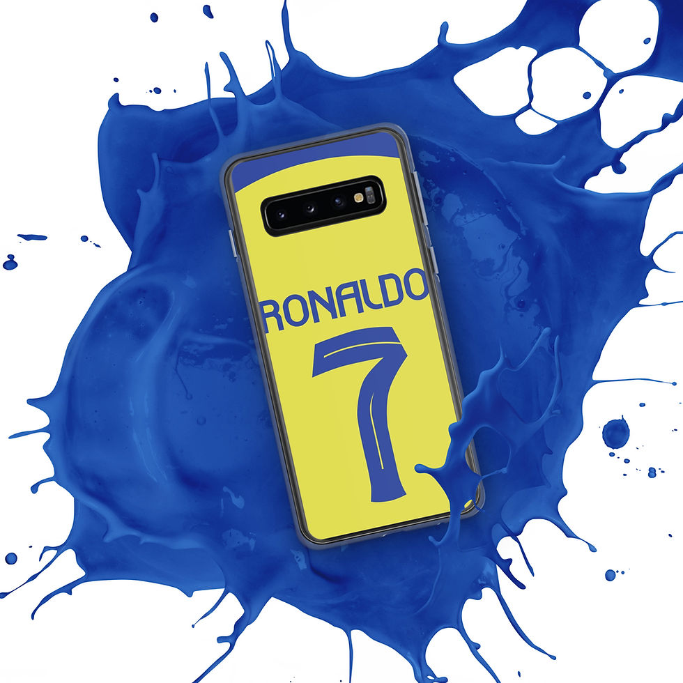 Thumbnail: Cristiano Ronaldo Al Nassr Clear Case for Samsung®