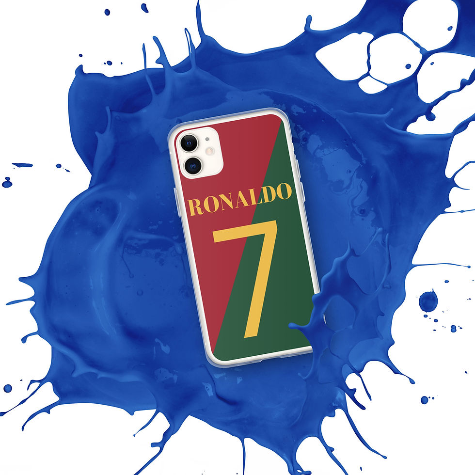 Miniature : Cristiano Ronaldo Portugal Clear Case for iPhone®