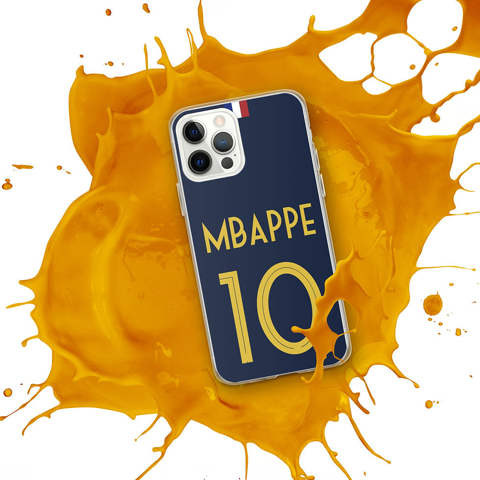 Thumbnail: Kylian Mbappé France Clear Case for iPhone®