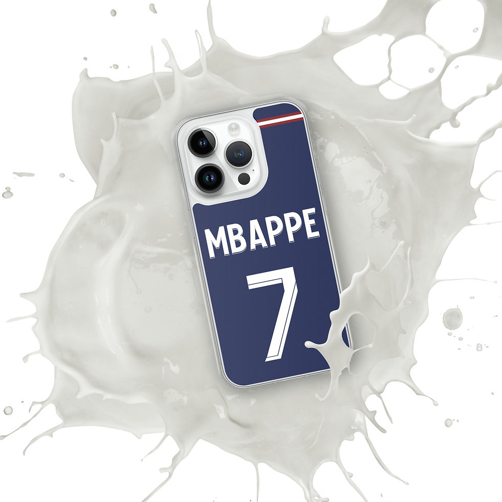 Miniature : Kylian Mbappé PSG Clear Case for iPhone®