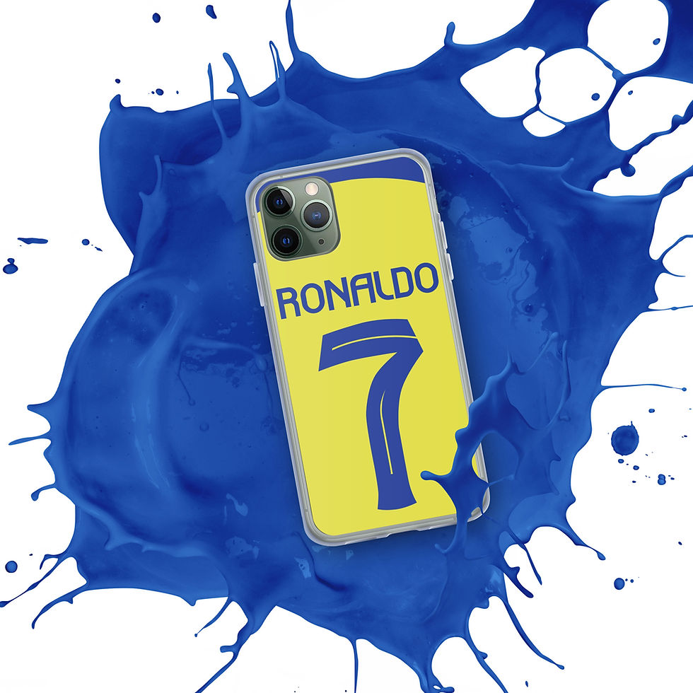 Thumbnail: Cristiano Ronaldo Al Nassr Clear Case for iPhone®
