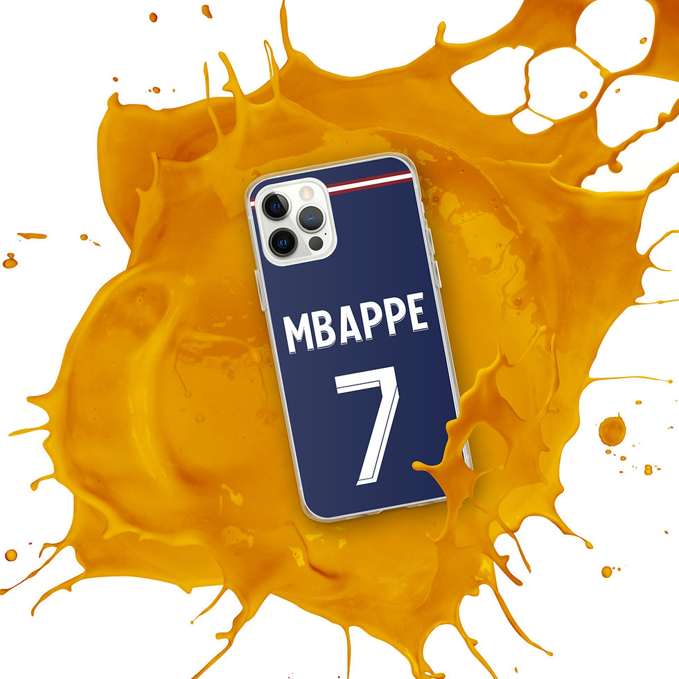 Miniature : Kylian Mbappé PSG Clear Case for iPhone®