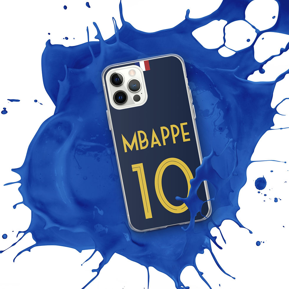 Thumbnail: Kylian Mbappé France Clear Case for iPhone®