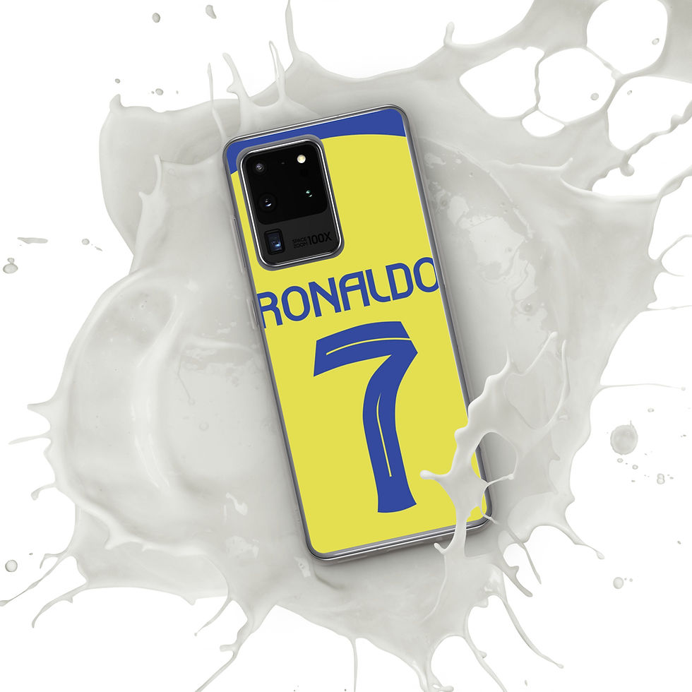 Thumbnail: Cristiano Ronaldo Al Nassr Clear Case for Samsung®