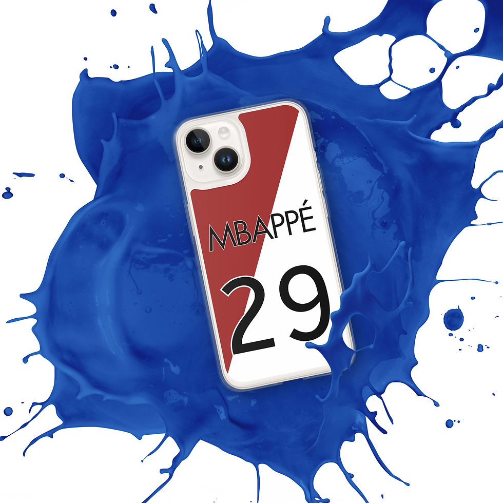 Miniature : Kylian Mbappé Monaco Clear Case for iPhone®