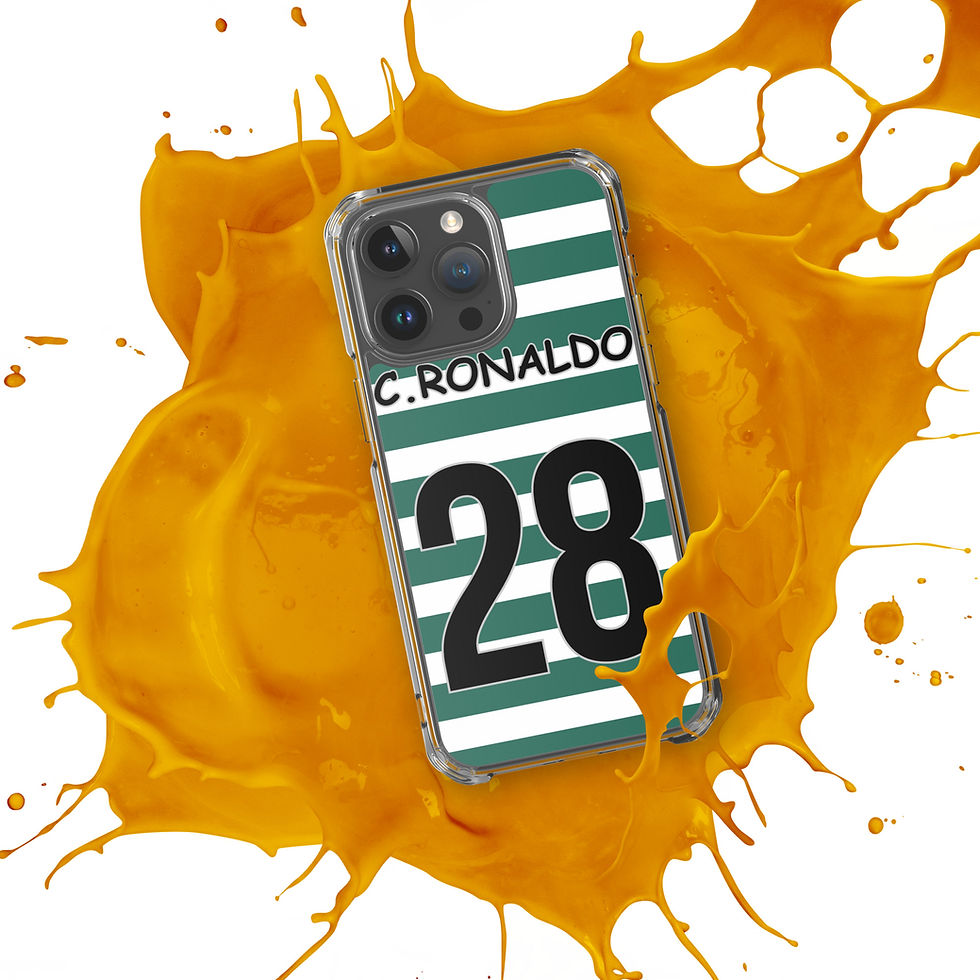 Thumbnail: Cristiano Ronaldo Sporting CP Clear Case for iPhone®