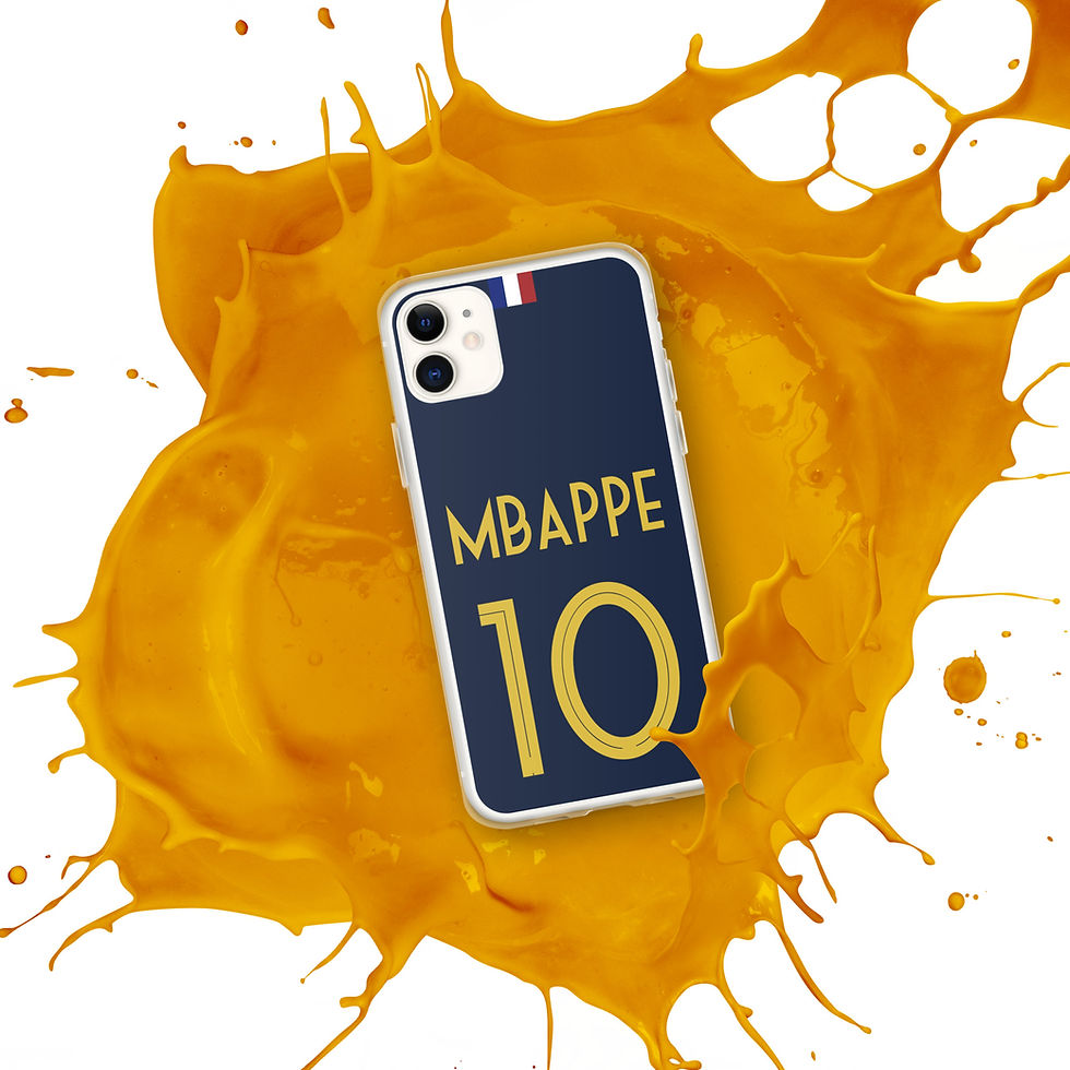 Thumbnail: Kylian Mbappé France Clear Case for iPhone®