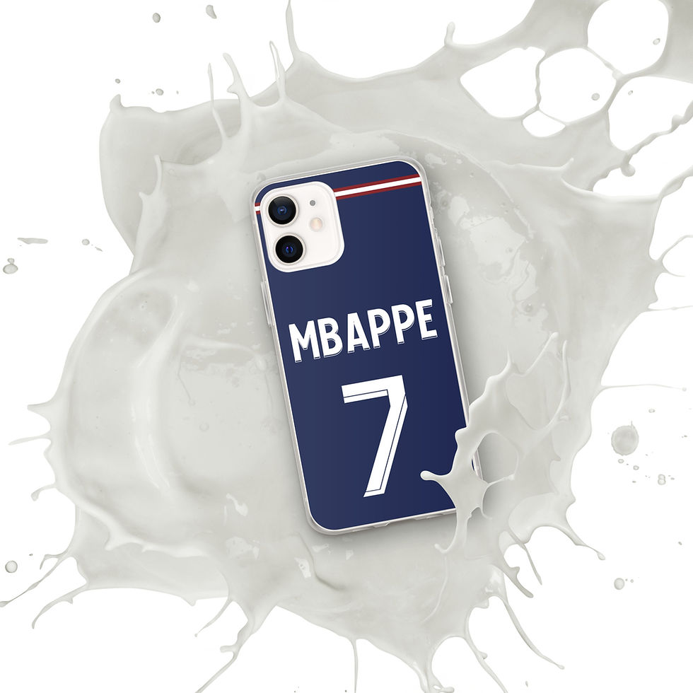 Miniature : Kylian Mbappé PSG Clear Case for iPhone®