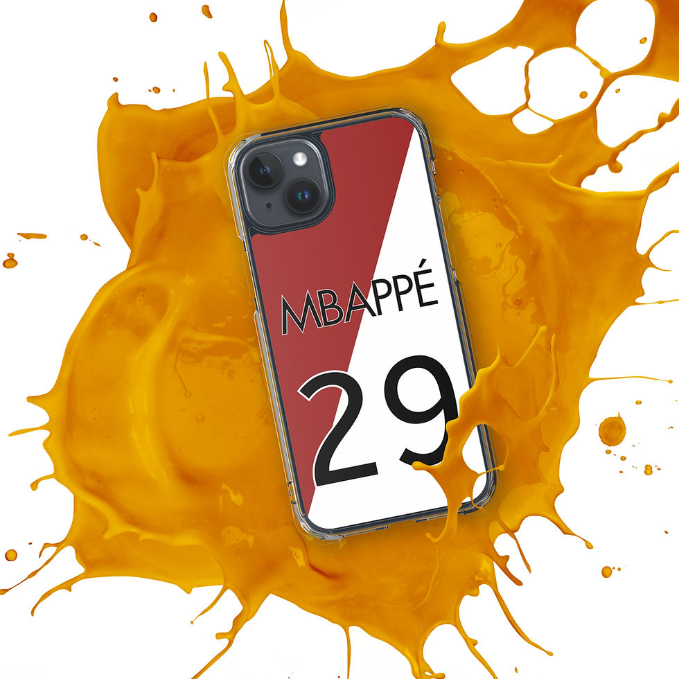 Miniature : Kylian Mbappé Monaco Clear Case for iPhone®