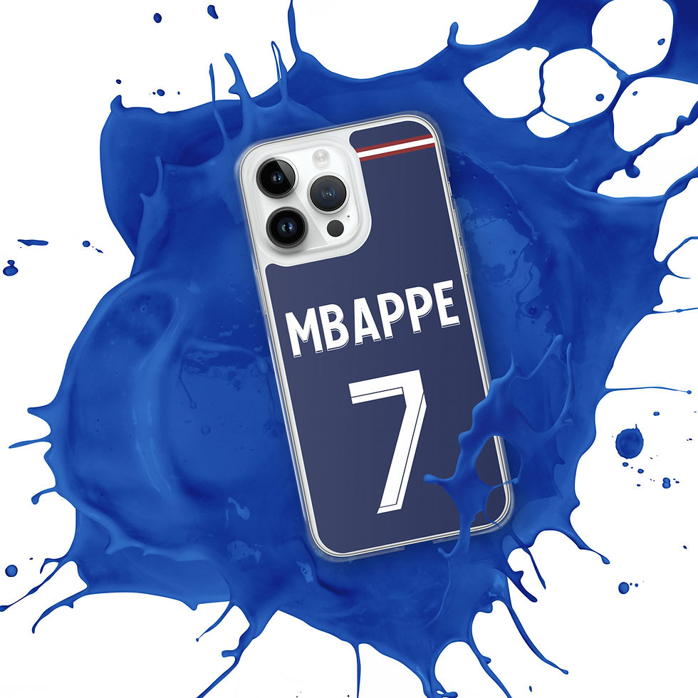 Miniature : Kylian Mbappé PSG Clear Case for iPhone®