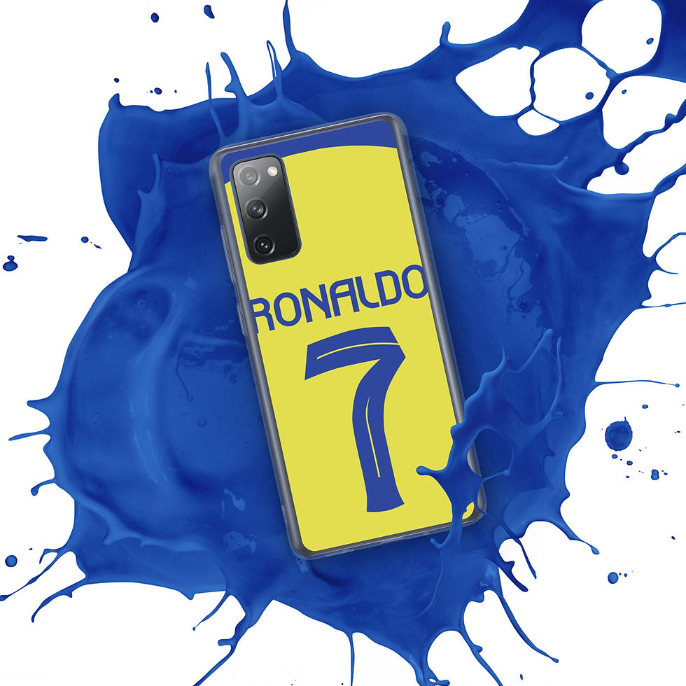 Thumbnail: Cristiano Ronaldo Al Nassr Clear Case for Samsung®