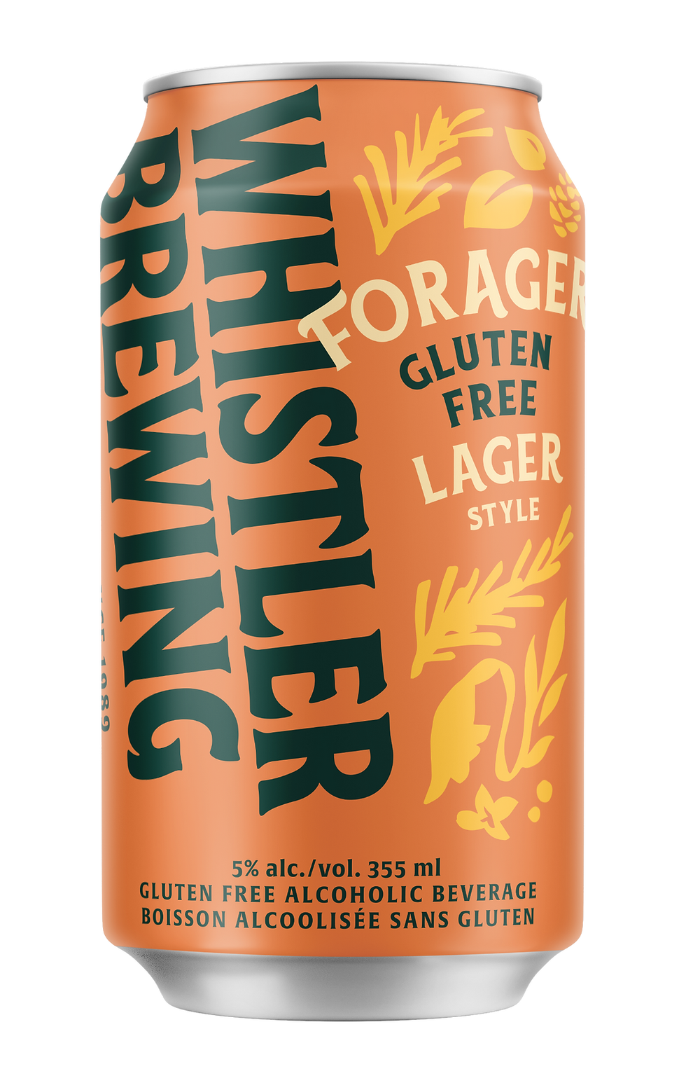 Whistler Forager Gluten Free Lager 355ml.png