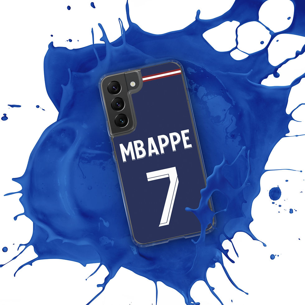Thumbnail: Kylian Mbappé PSG Clear Case for Samsung®