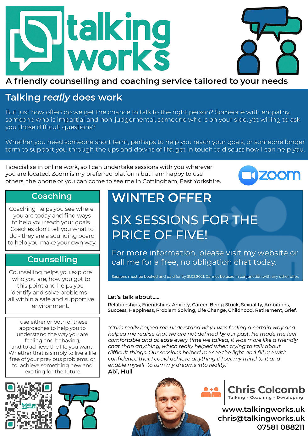 Talking Works Factsheet