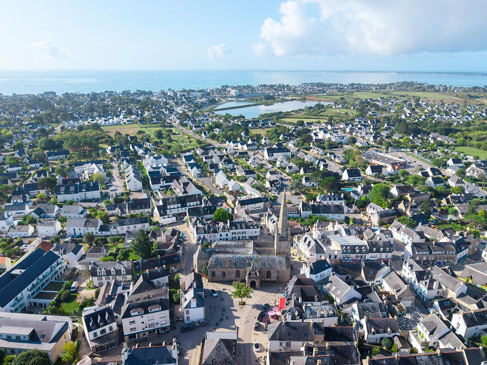 carnac vue du ciel