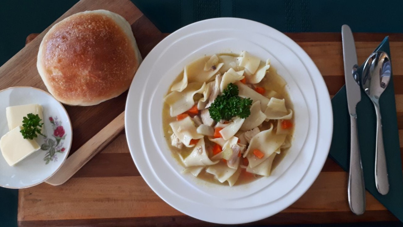 Arranged Food and Objects