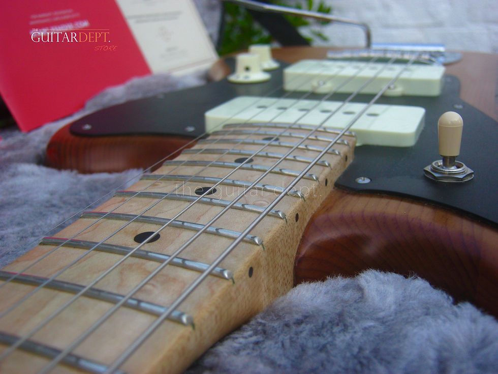 Thumbnail: ♚MINT!♚2017 FENDER AMERICAN EXOTIC Ltd Edn JAZZMASTER USA♚PINE!♚BIRDSEYE♚7.3 LBS