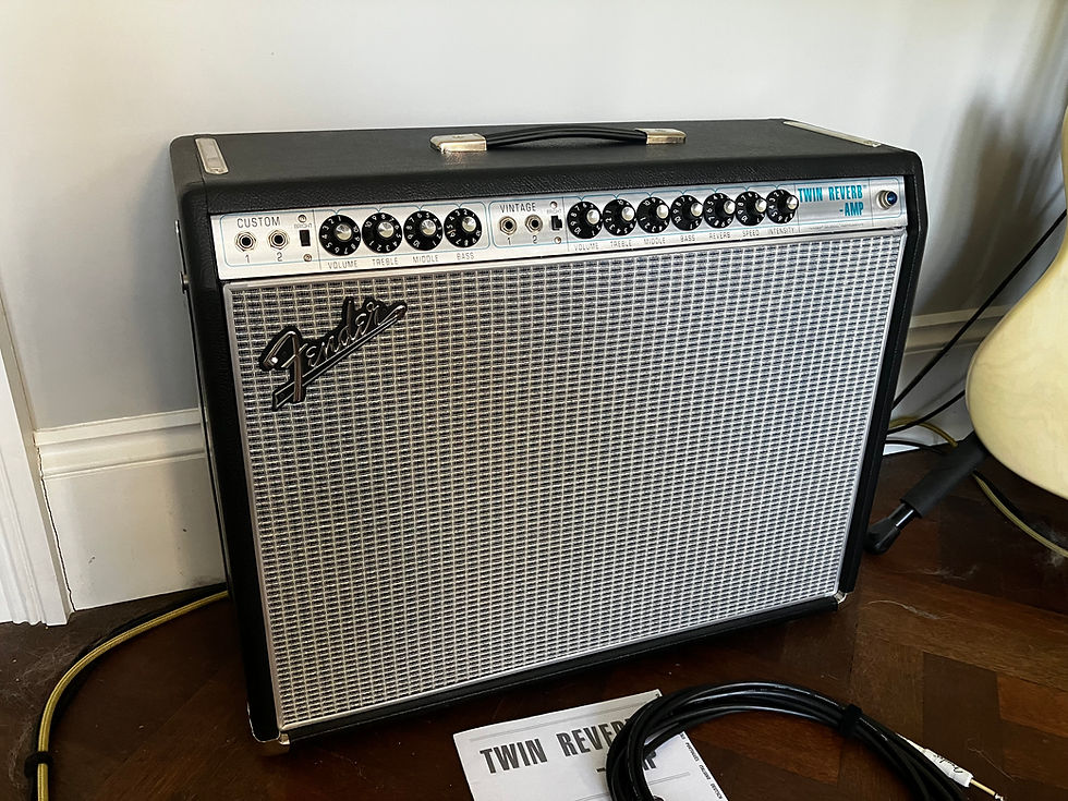 Thumbnail: ♚MINT♚RARE♚FENDER '68 Custom TWIN REVERB Reissue 85W♚2x12 ALL TUBE Amp♚RRP £2095
