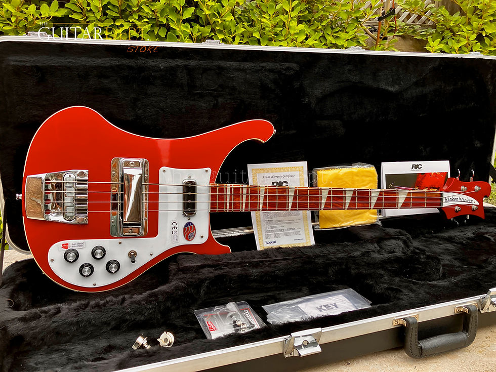 ♚PRISTINE!♚SUPER RARE♚2017 RICKENBACKER 4003 Stereo Bass