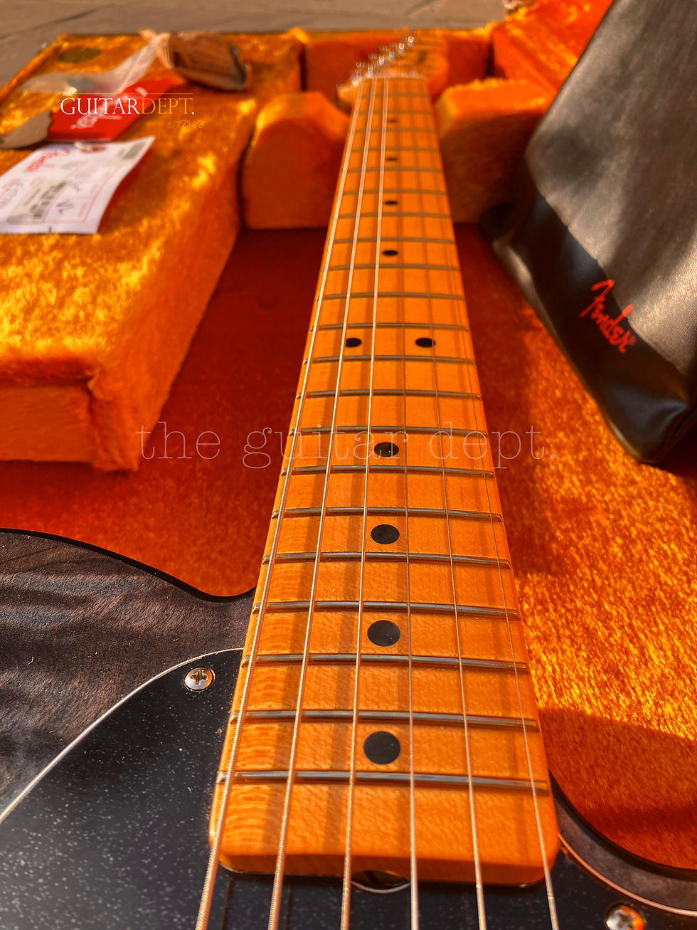 Thumbnail: ♚MINT♚FENDER American RARITIES TELECASTER USA♚AAA QUILT♚BLUE CLOUD♚ + UPGRADES !