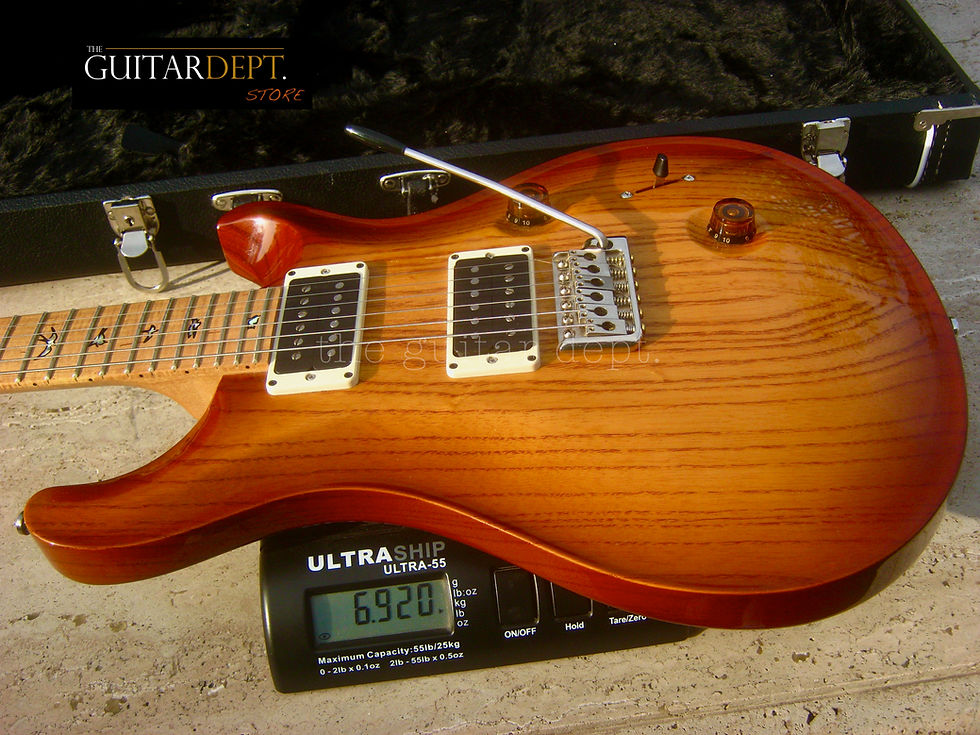 Thumbnail: ♚RARE♚MINT♚2017 PRS Custom 24 Limited Edition♚SWAMPASH♚AAA♚BIRDS♚6.9LBS♚85/15♚22