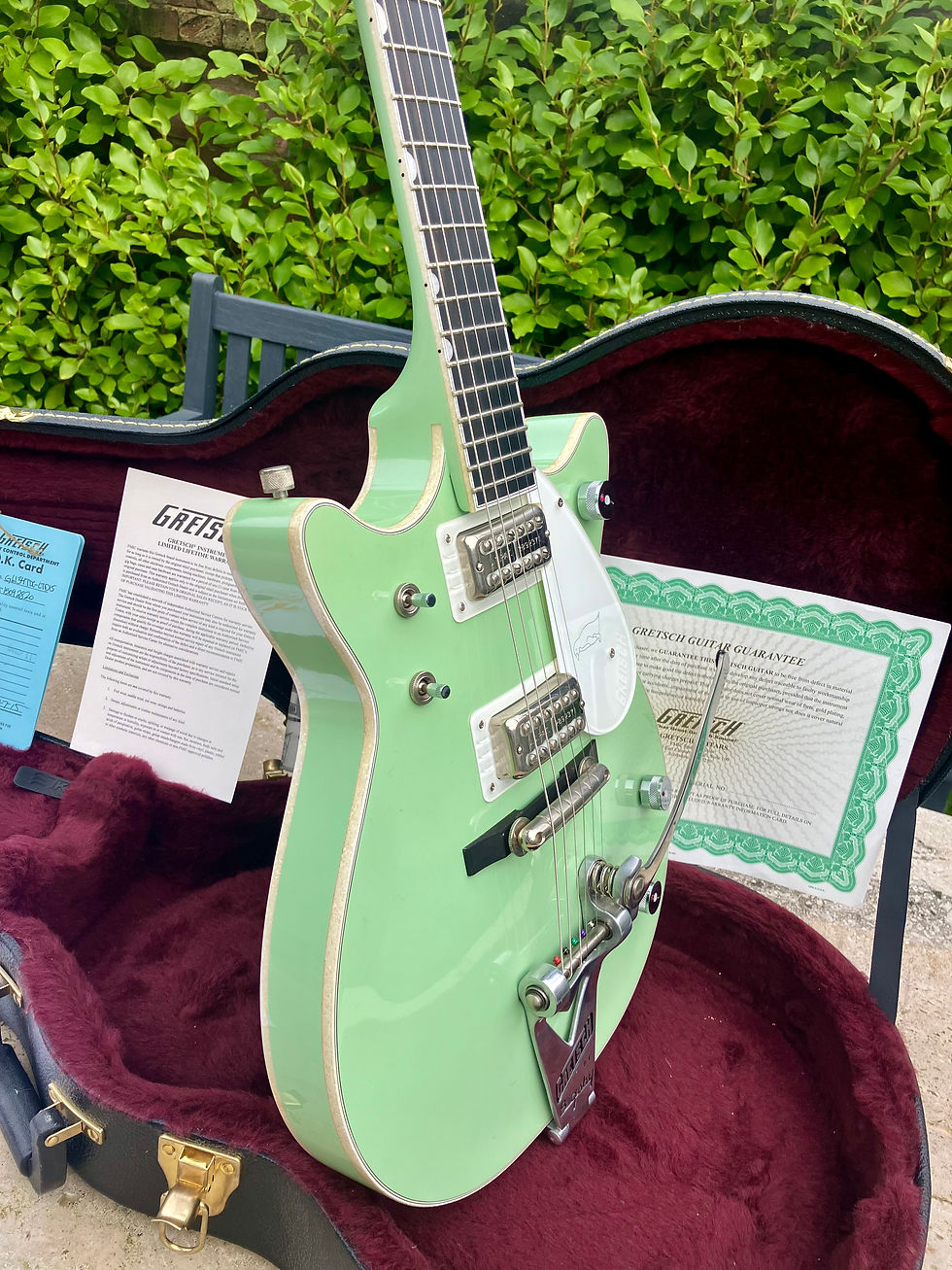 Thumbnail: ✮ULTRA RARE✮'15 Gretsch G-6134 Double Cut PENGUIN Ltd ✮BROADWAY JADE✮1 of 25✮Jet