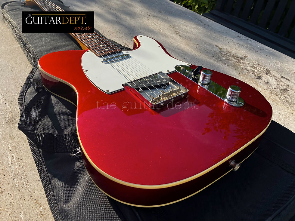 Thumbnail: ♚MINT ! ♚Vintage 1997 Fender JAPAN TELECASTER CUSTOM♚CANDY APPLE RED !♚TIMEWARP!