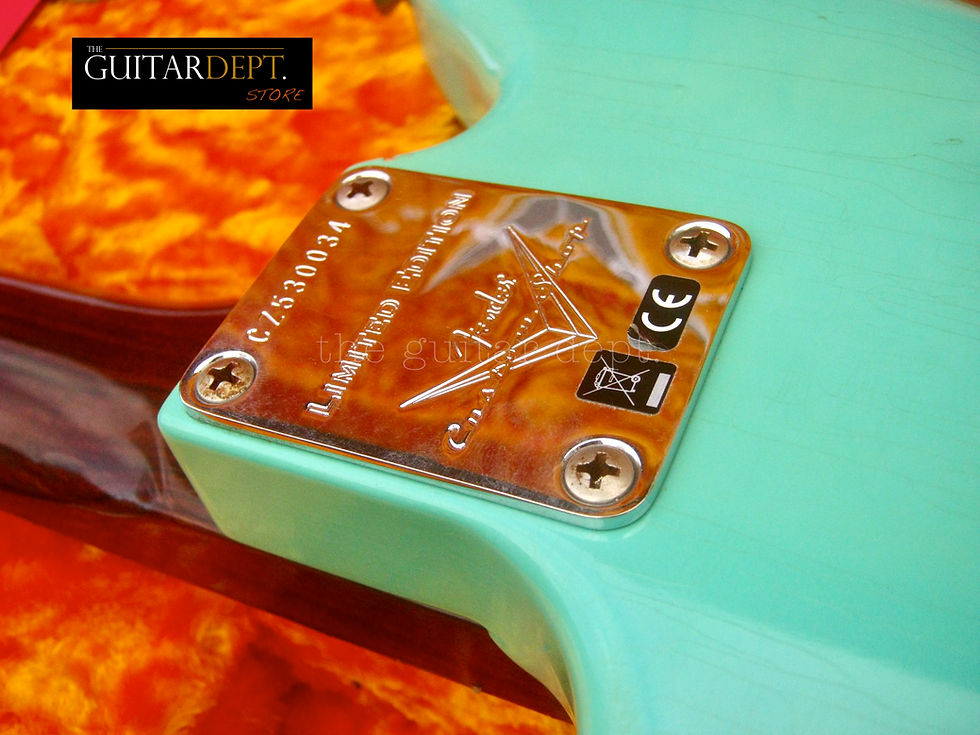 Thumbnail: ♚MINT♚2017 FENDER Custom Shop Ltd NAMM Journeyman Relic JAZZMASTER ♚SEAFOAM♚AAA♚