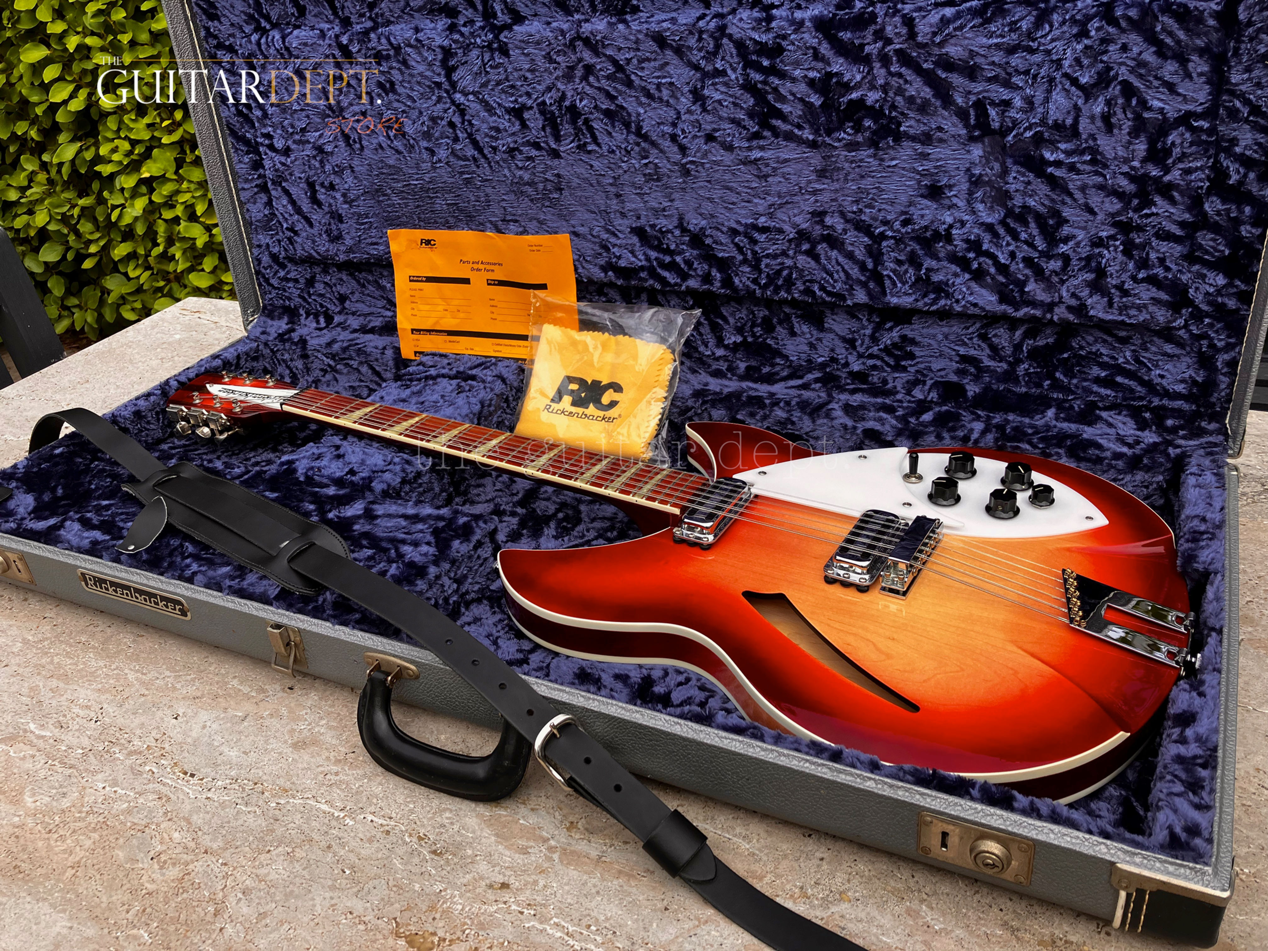 ♚TIMEWARP♚Vintage 1998 RICKENBACKER 360 V64 12 String ♚FIREGLO♚TOASTERS♚ BEATLES