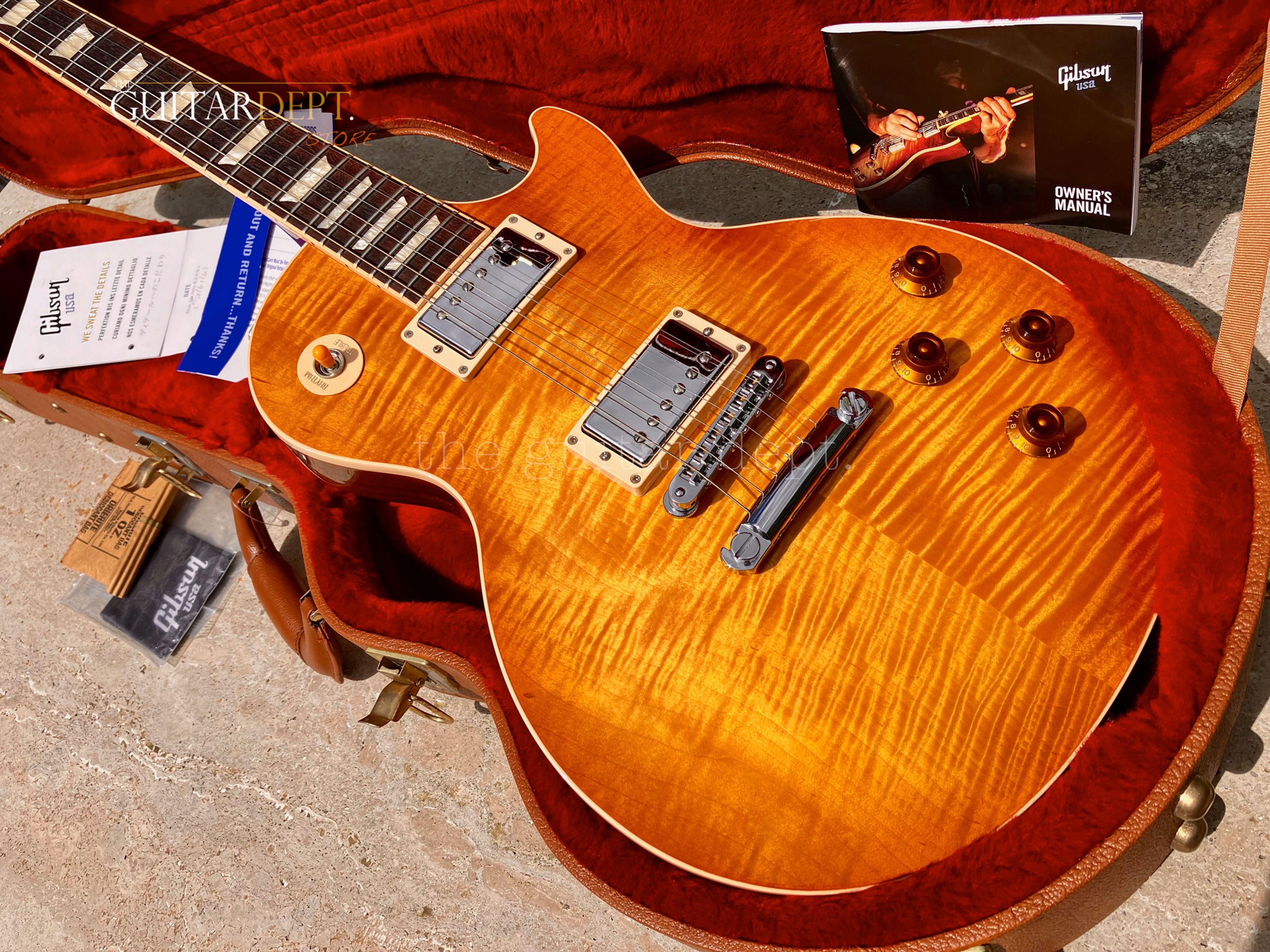 ♚BEAUTIFUL♚2016 GIBSON Les Paul Standard*PREMIUM PLUS♚'AAA' HONEYBURST♚Coil Tap