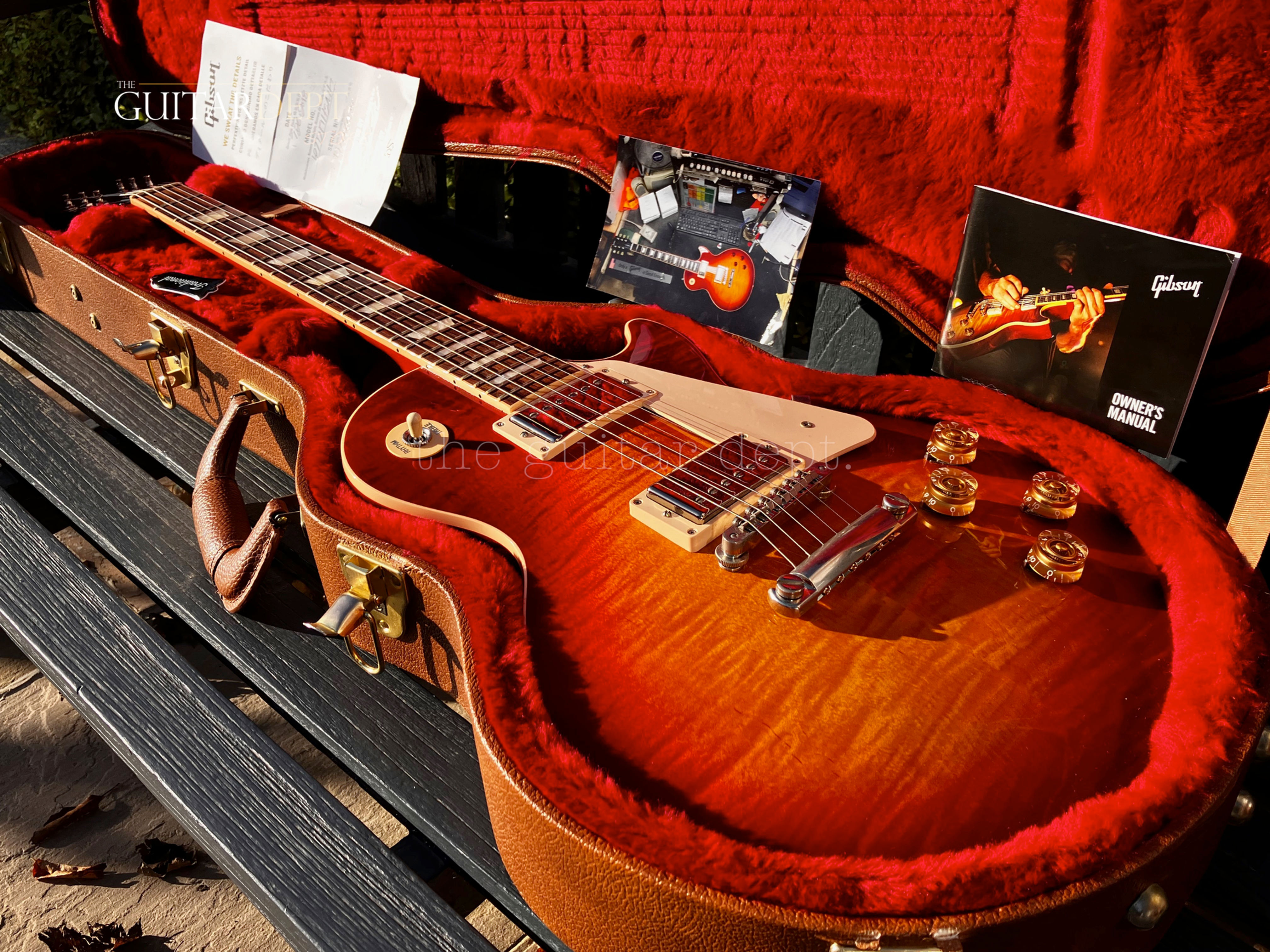 ♚PRISTINE♚ 2019 Gibson Les Paul TRADITIONAL ♚SUNBURST FIGURED♚50's♚OHSC♚Standard