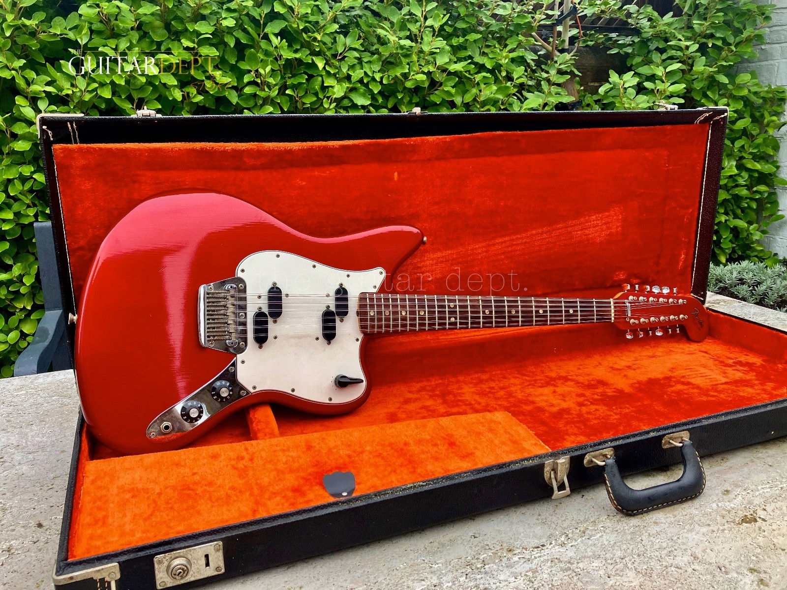 ♚INSANE♚Vintage 1966 Fender Electric XII*12 String♚CANDY APPLE RED!♚£120 SETUP