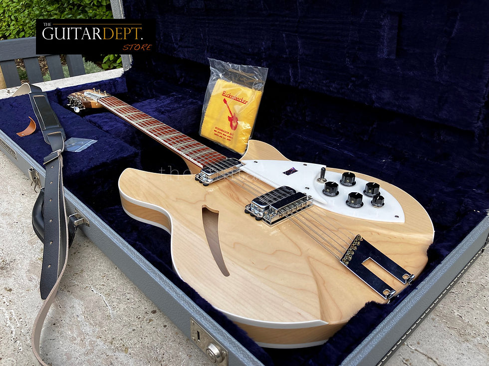 Thumbnail: ♚MINT♚RARE♚Vintage 1995 RICKENBACKER 360 V64 12 String♚MAPLEGLO♚TOASTERS♚30 Yrs!