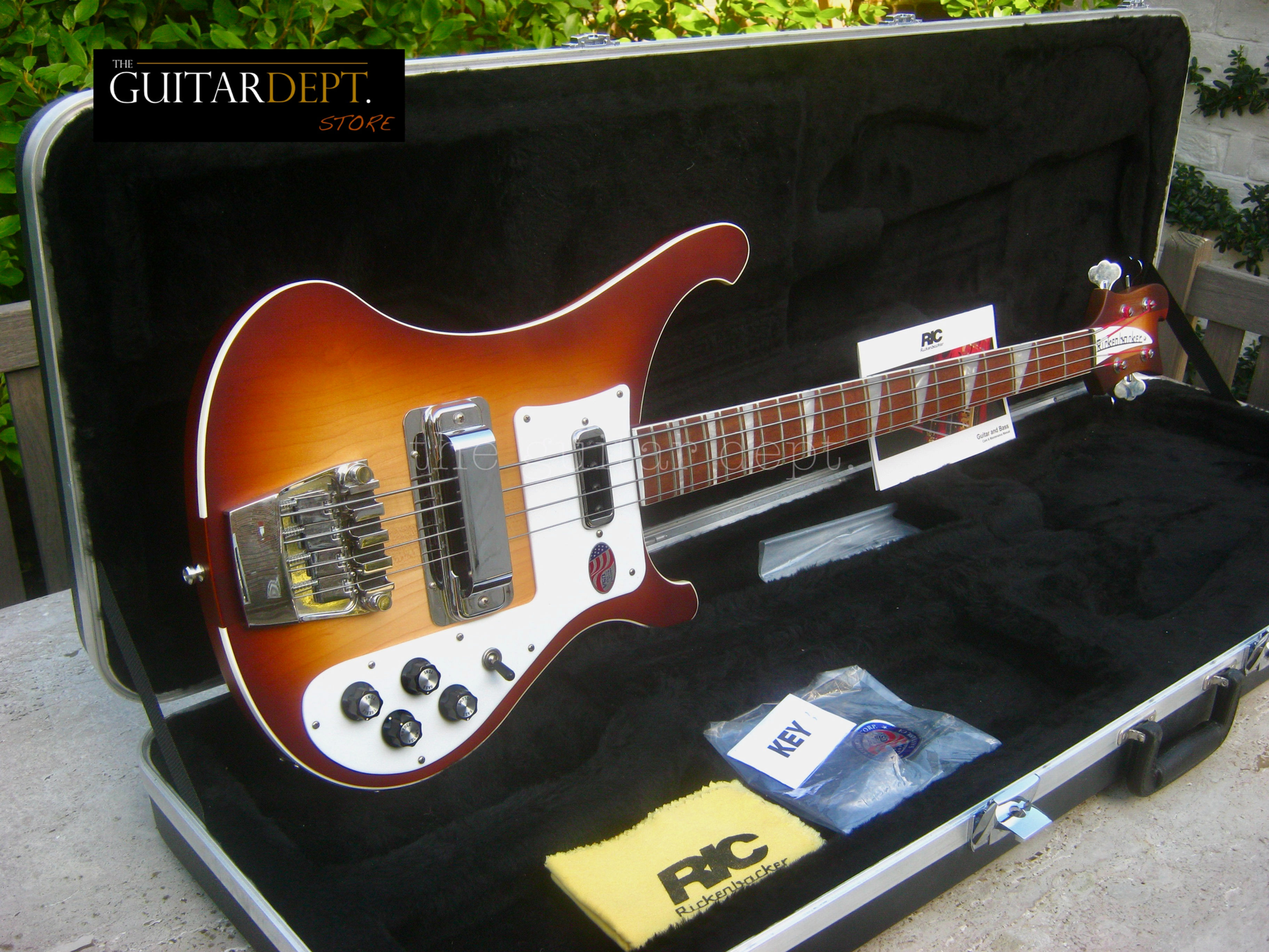 ♚UNDER THE BED♚2020 RICKENBACKER 4003 Stereo Bass LTD EDN ♚ AutumnGlo ♚1 OF 25 !