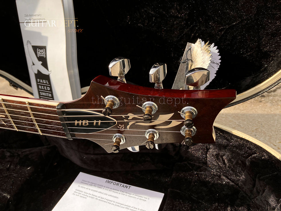 Thumbnail: ♚MINTY♚2010 Paul Reed Smith*PRS HOLLOWBODY II PIEZO♚25th Anniversary♚ANGRY LARRY