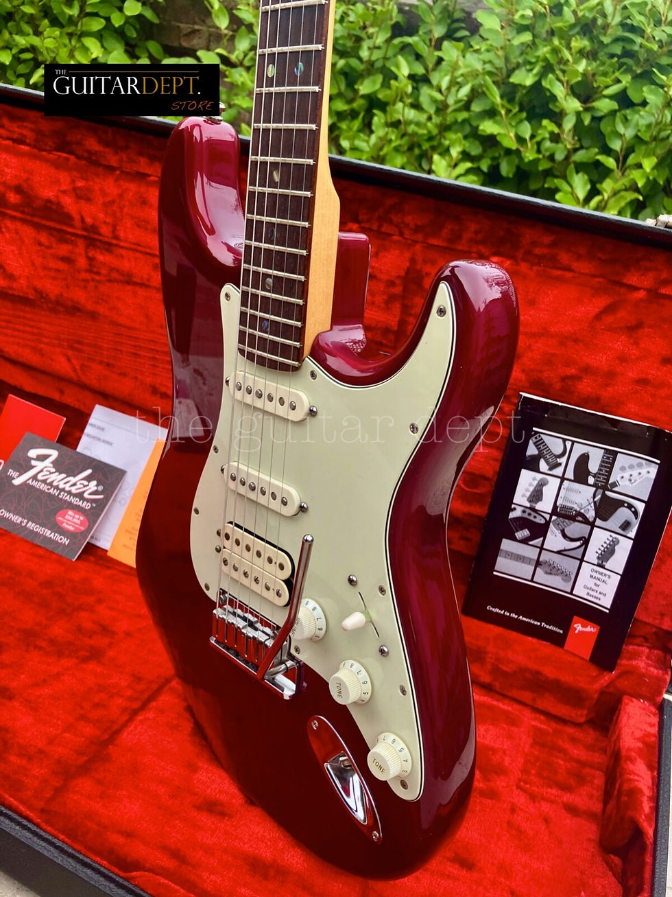 Thumbnail: ♚TIMEWARP♚Vintage 1998 Fender American DELUXE FAT Stratocaster HSS*USA♚AMAZING