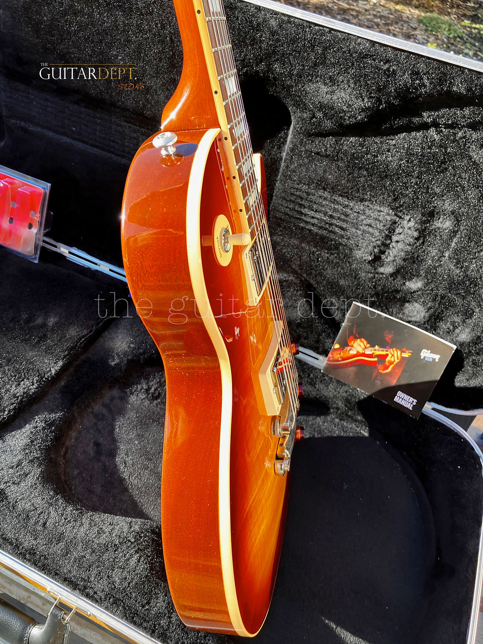Thumbnail: ♚BEAUTY♚2015 GIBSON LES PAUL Traditional 100th Ann♚HONEYBURST AAA♚MOP !♚Standard
