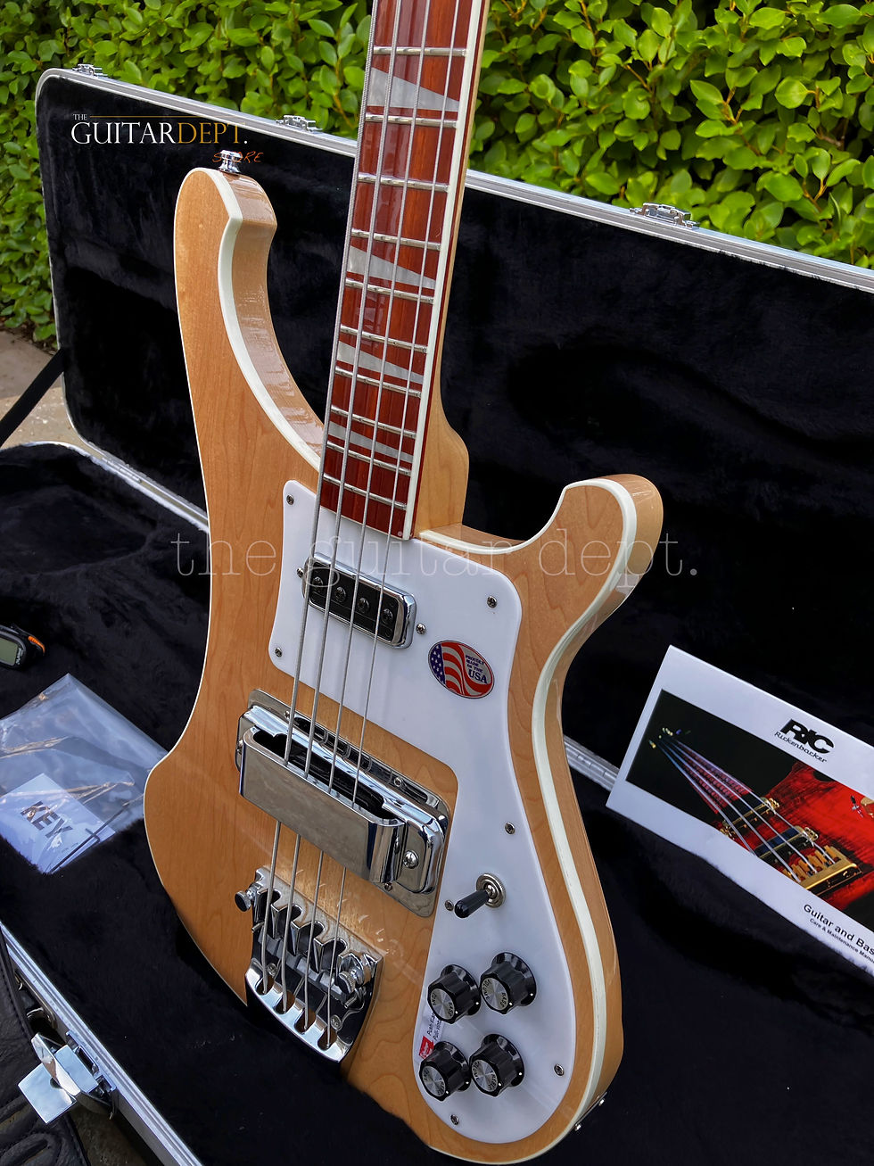 Thumbnail: ♚PRISTINE♚ 2017 RICKENBACKER 4003 Stereo Bass ♚ MapleGlo ♚ FULL FRET♚ STUNNING !