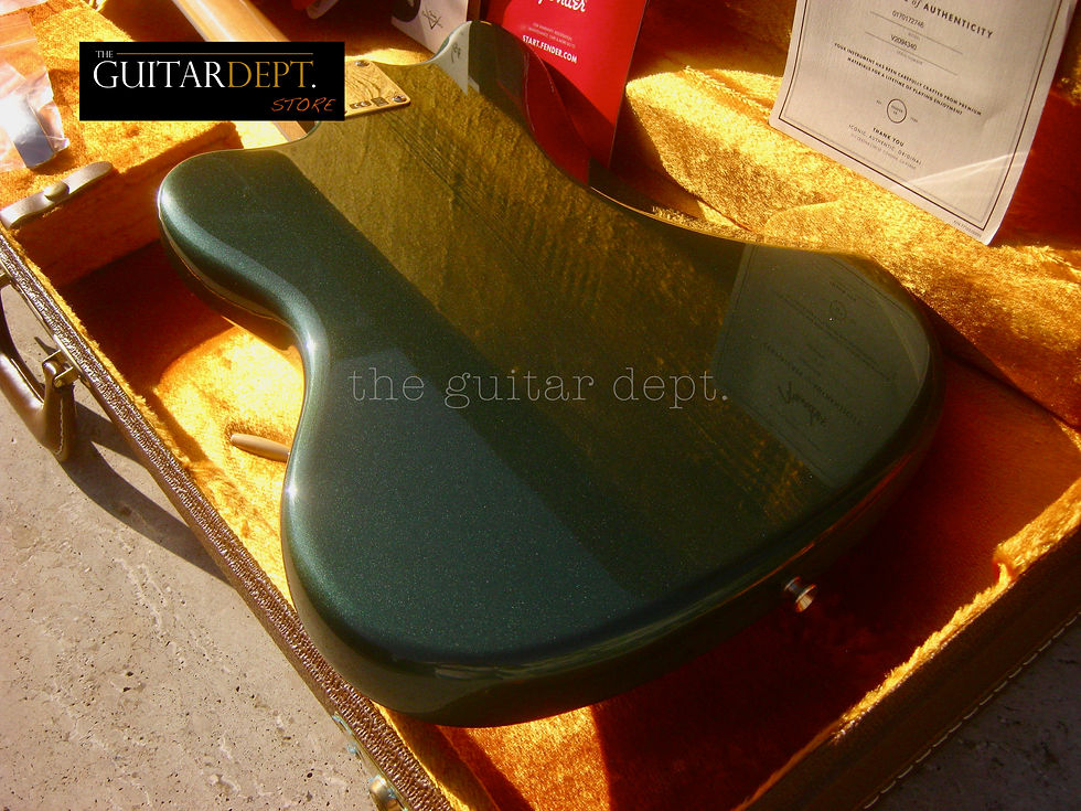 Thumbnail: ♚AS NEW♚CRAZY RARE!♚2020 FENDER American AV65 JAZZMASTER USA♚SHERWOOD GREEN !!!♚