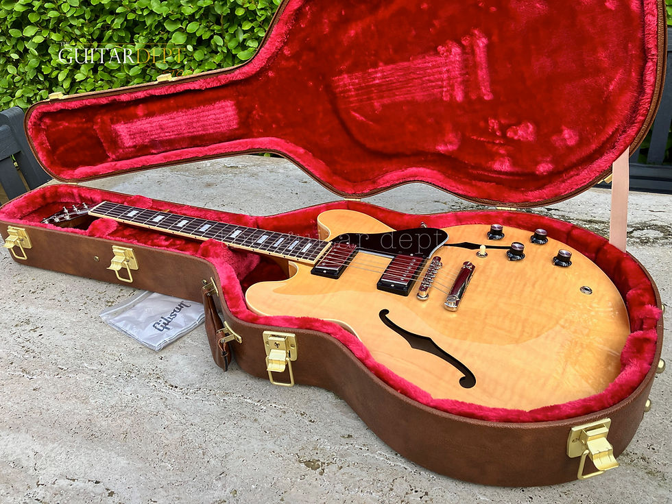 Thumbnail: ♚EXCEPTIONAL♚ 2022 GIBSON ES-335 Figured ♚BLONDE♚Block Markers♚60's♚OHSC♚7.9 LBS