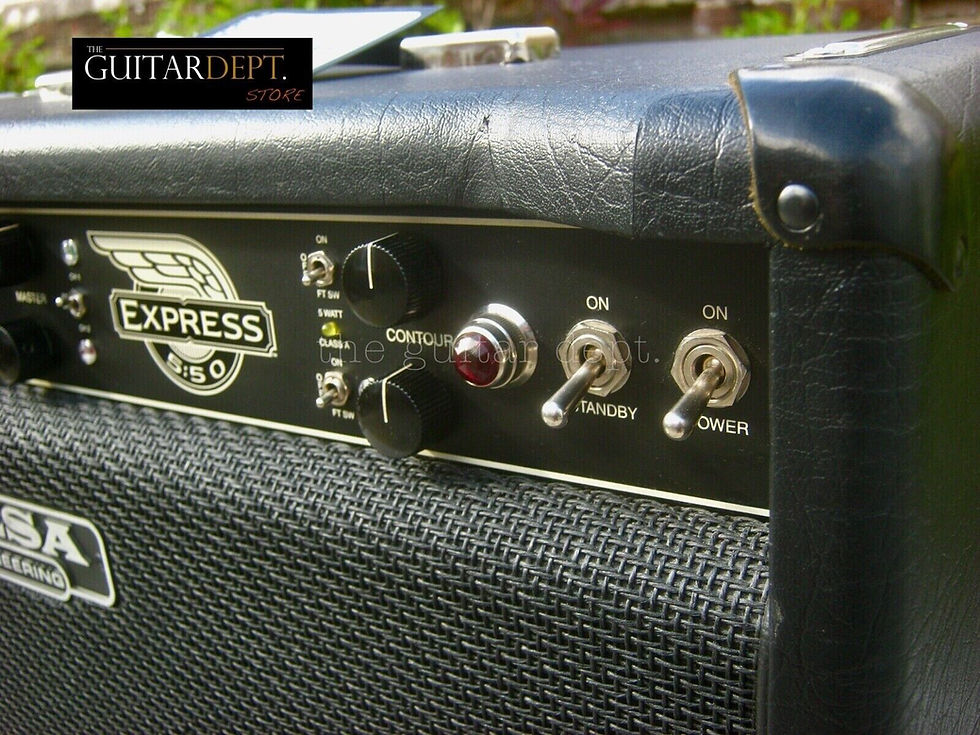 Thumbnail: ♚SUPERB♚MESA BOOGIE Express 5:50 1x12" Valve Amp♚50W/5W♚NEW TUBES♚SERVICED+Cover