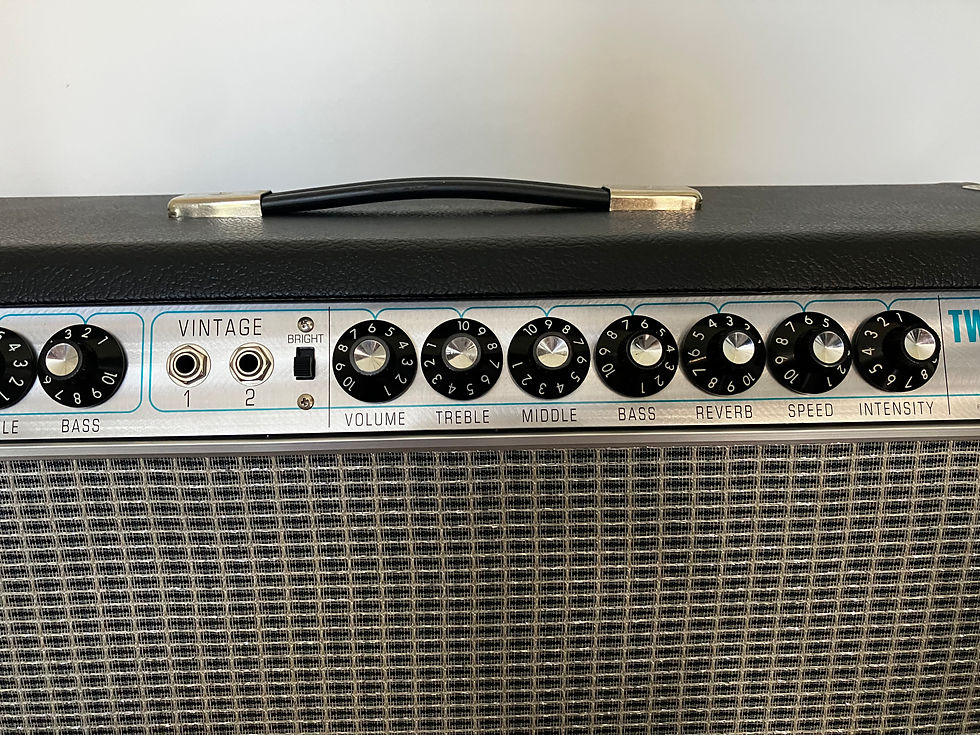 Thumbnail: ♚MINT♚RARE♚FENDER '68 Custom TWIN REVERB Reissue 85W♚2x12 ALL TUBE Amp♚RRP £2095