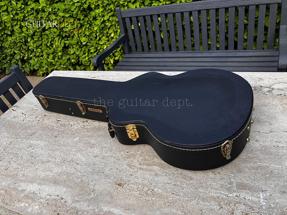 Thumbnail: ♚INCREDIBLE♚2004 GRETSCH G-6136 TBK♚BLACK FALCON♚Mother Pearl BLOCKS♚FULL 2.75"!