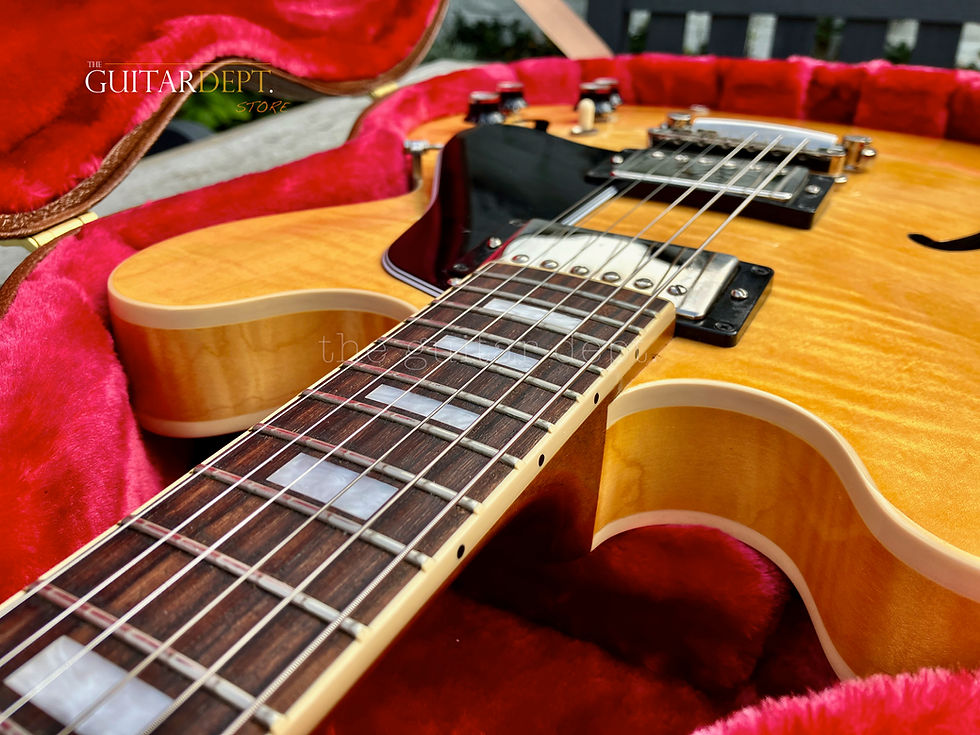 Thumbnail: ♚EXCEPTIONAL♚ 2022 GIBSON ES-335 Figured ♚BLONDE♚Block Markers♚60's♚OHSC♚7.9 LBS