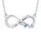 Thumbnail: Love Necklaces for Women - 925 Sterling Silver Eternal Love Pendant