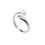 Thumbnail: Women's 925 Sterling Silver Advanced Fashion Shell Pearl Adjustable Ring
