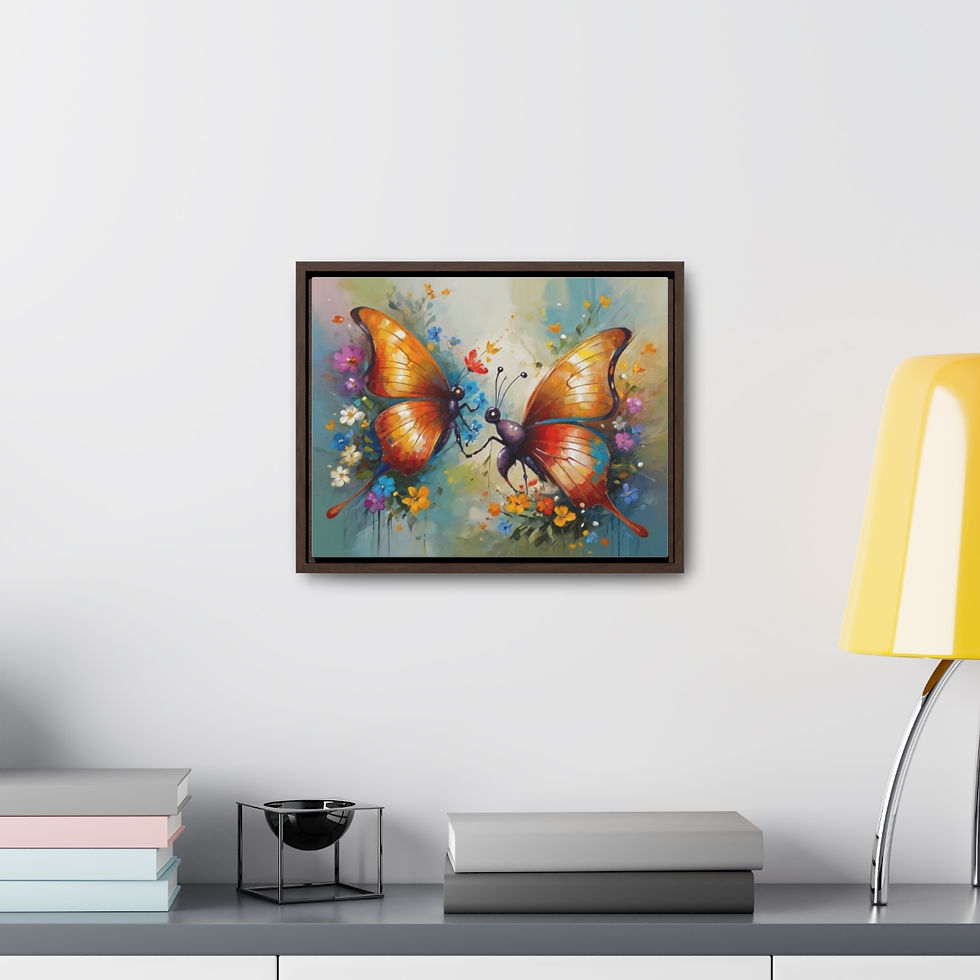Thumbnail: Gallery Canvas Wraps, Horizontal Frame, Butterfly, 14"x11"