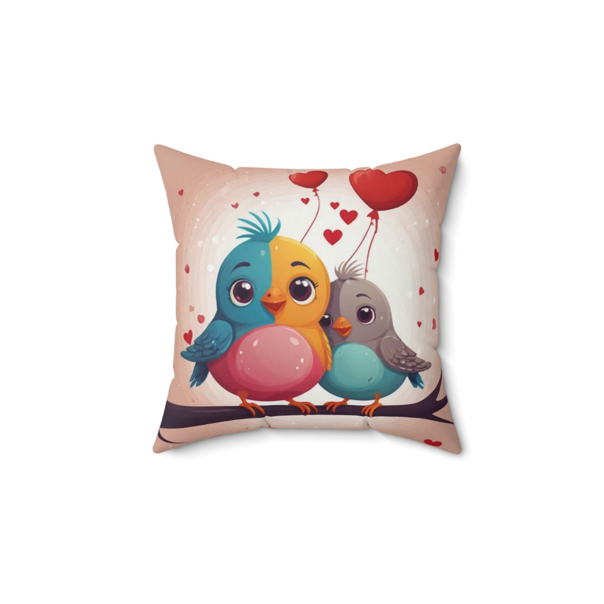 Spun Polyester Square Pillow