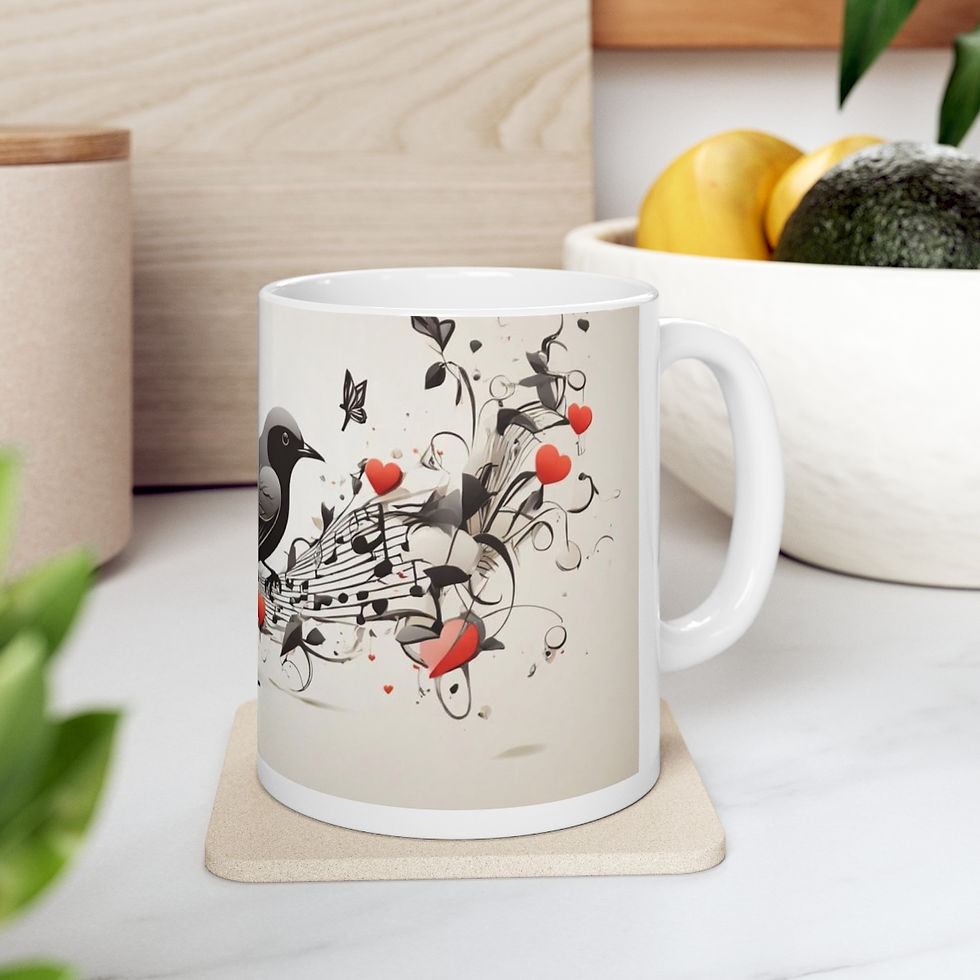 Thumbnail: Ceramic Mug 11oz, text: Wings of Wonder